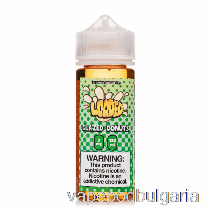 Vape Течности Glazed Donut - заредена е-течност - Ruthless - 120ml 3mg